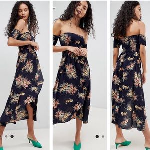 Off the Shoulder Maxi Dress